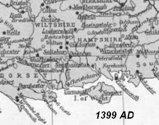 Map 1399AD