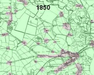 Map 1850 Ad