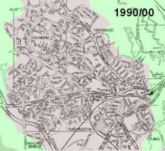 Map 1990 AD